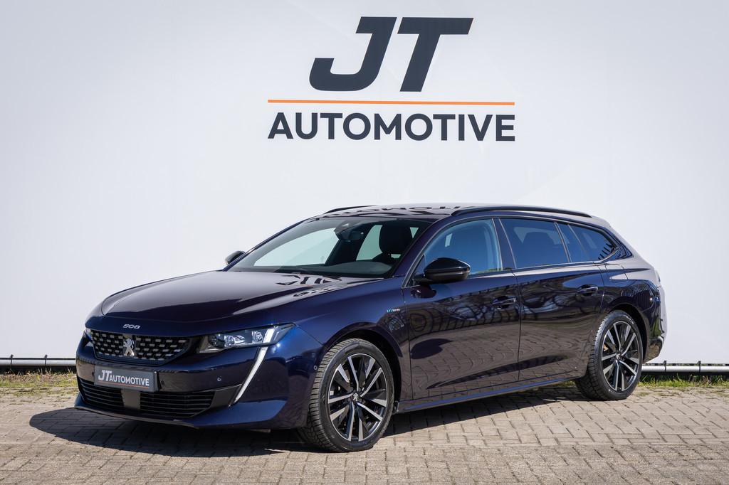 Peugeot 508 1.6 HYbrid GT Line soh 94% 360 camera | Half led, Auto's, Peugeot, Automaat, 745 kg, Gebruikt, Euro 6