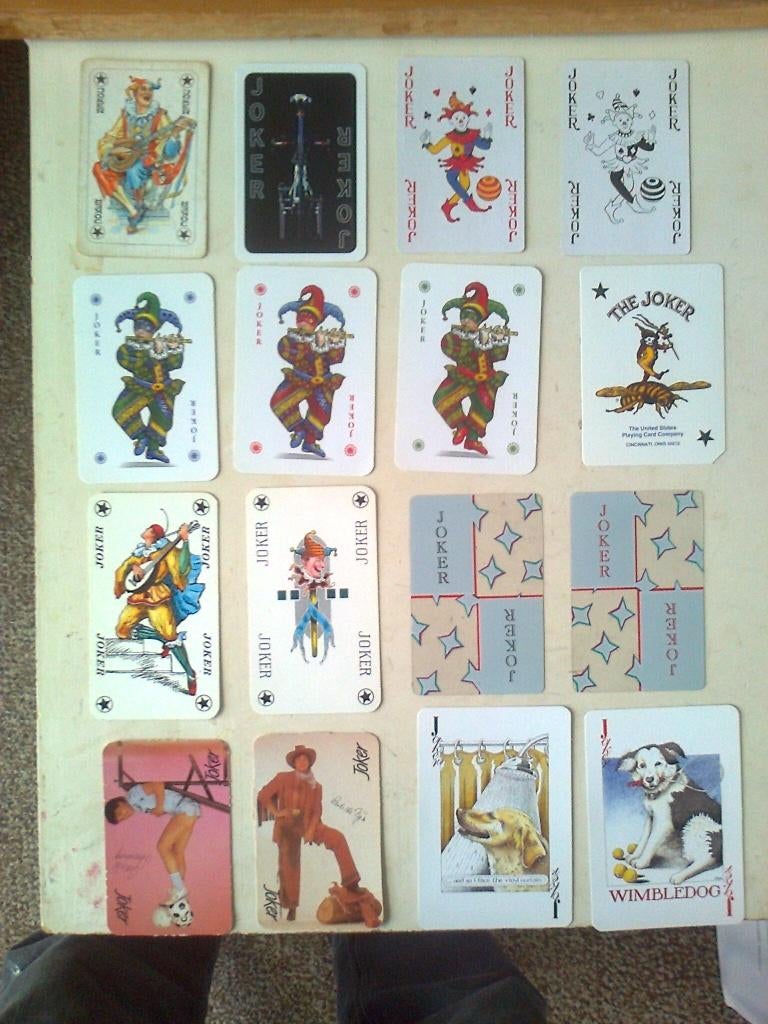 jokers B 12 €6 incl.verz. i, Ophalen of Verzenden, Zo goed als nieuw, Joker(s)