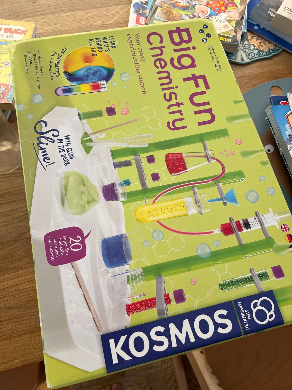 Kosmos Big Fun Chemistry Experimenteerdoos Slime, Ophalen of Verzenden, Nieuw, Ontdekken