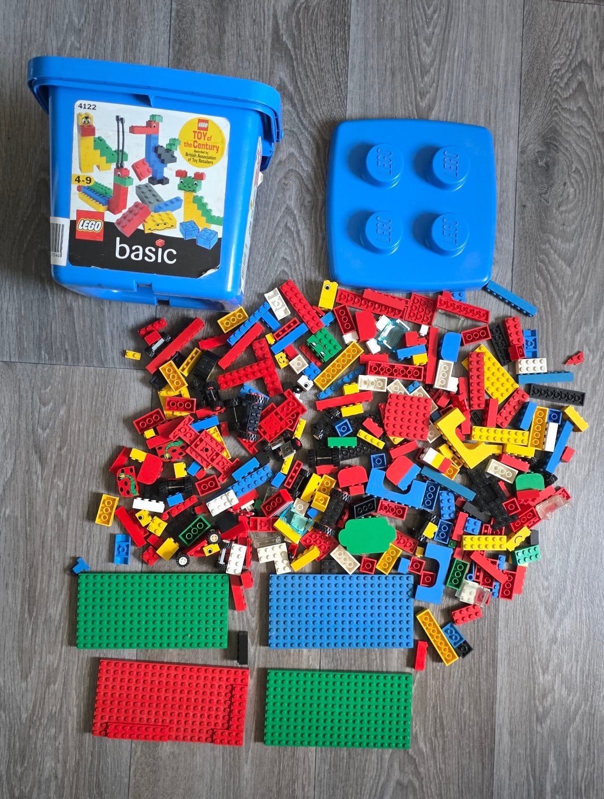 Lego blokjes (met originele lego emmer), Ophalen