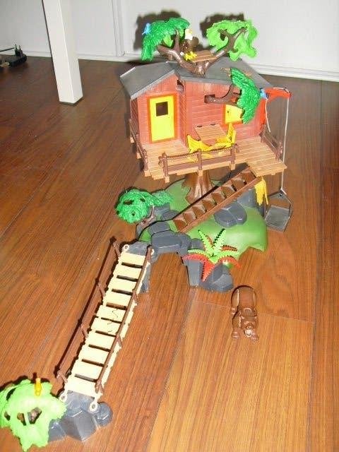 TE KOOP VAN PLAY MOBIL  MOOIE BOOM HUT, Ophalen, Zo goed als nieuw