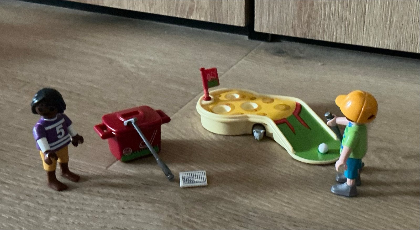 Playmobil Mini Golf Set, Ophalen of Verzenden, Gebruikt, Jongen of Meisje
