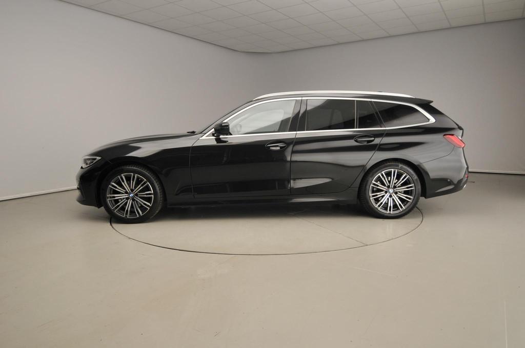 BMW 3 Serie Touring 320i | LED | Navigatie | Sportstoelen |, Auto's, BMW, Automaat, Gebruikt, 4 cilinders, Zwart