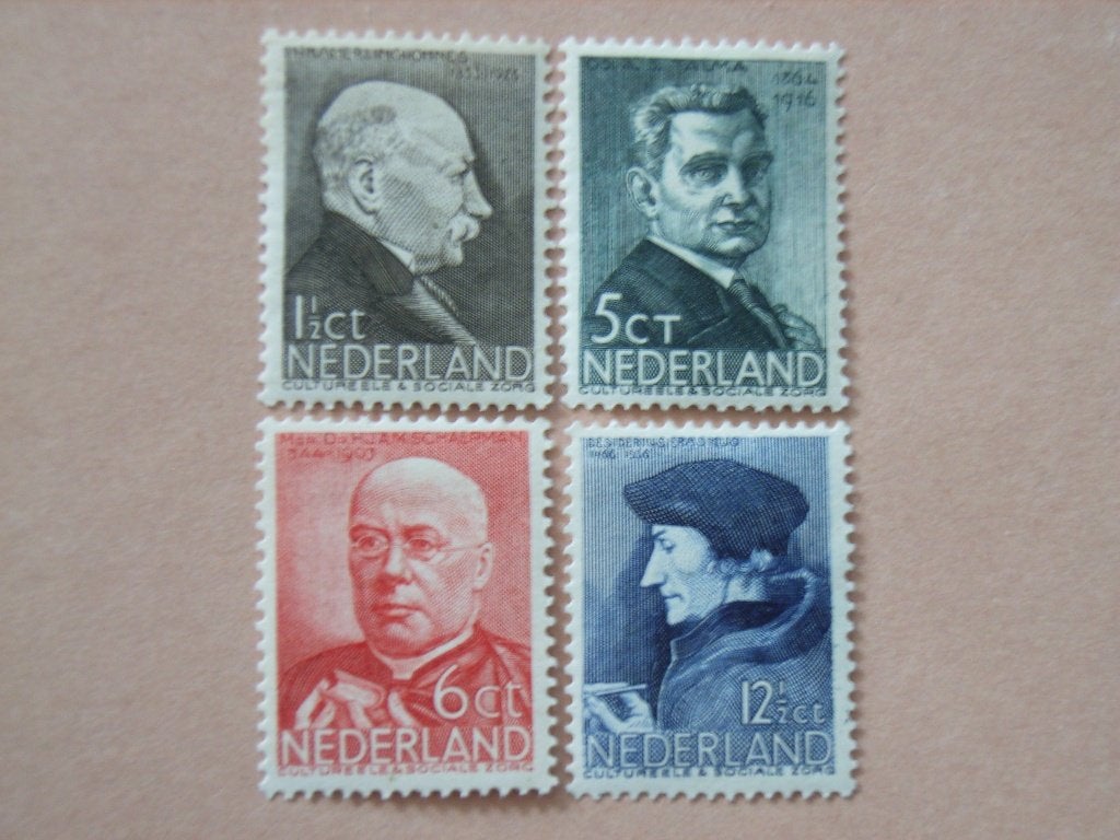 5   Nederland 283-286, Ophalen, T/m 1940