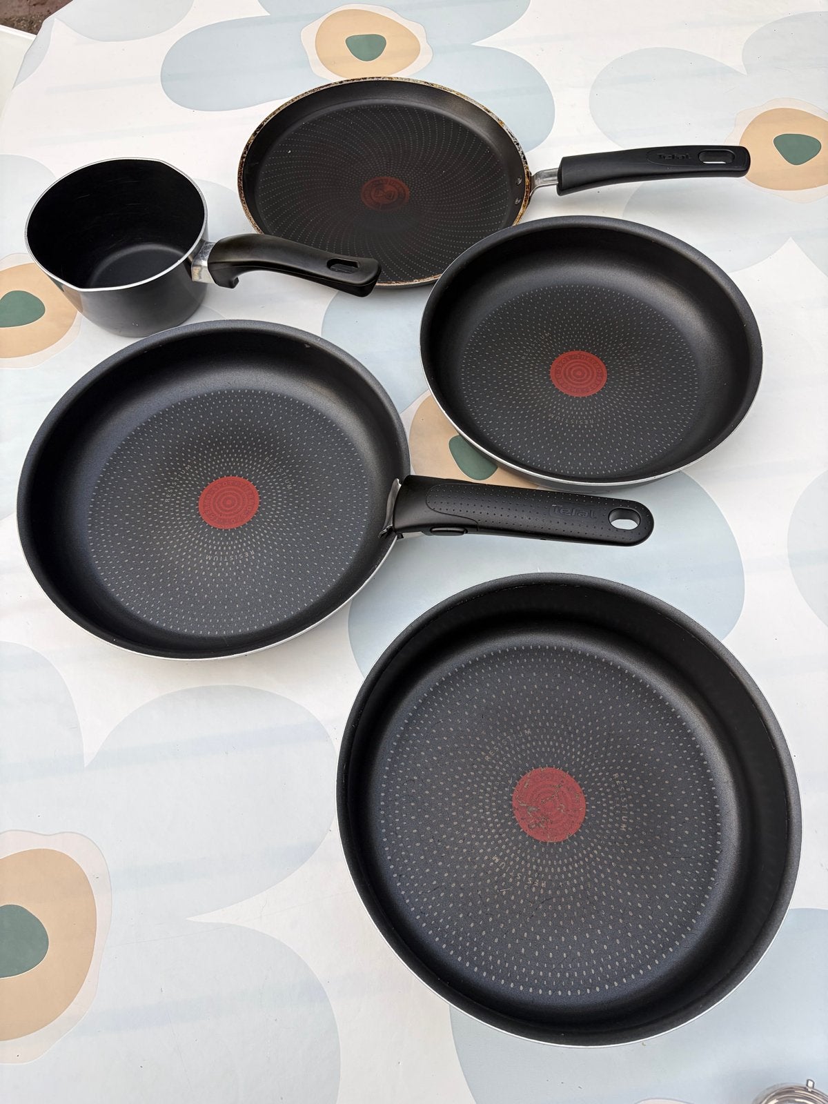 PANNENSET Tefal Ingenio met afneembaar handvat, Ophalen, Aluminium, Pannenset, Afneembaar handvat