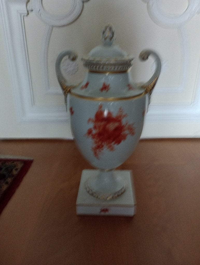 antieke vaas, Ophalen