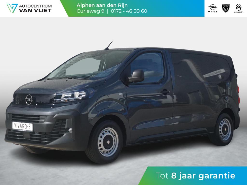 Opel Vivaro Electric L2 75 kWh | Surround View pakket | Appl, Auto's, Bestelauto's, Gebruikt, Zwart, 351 km, Origineel Nederlands