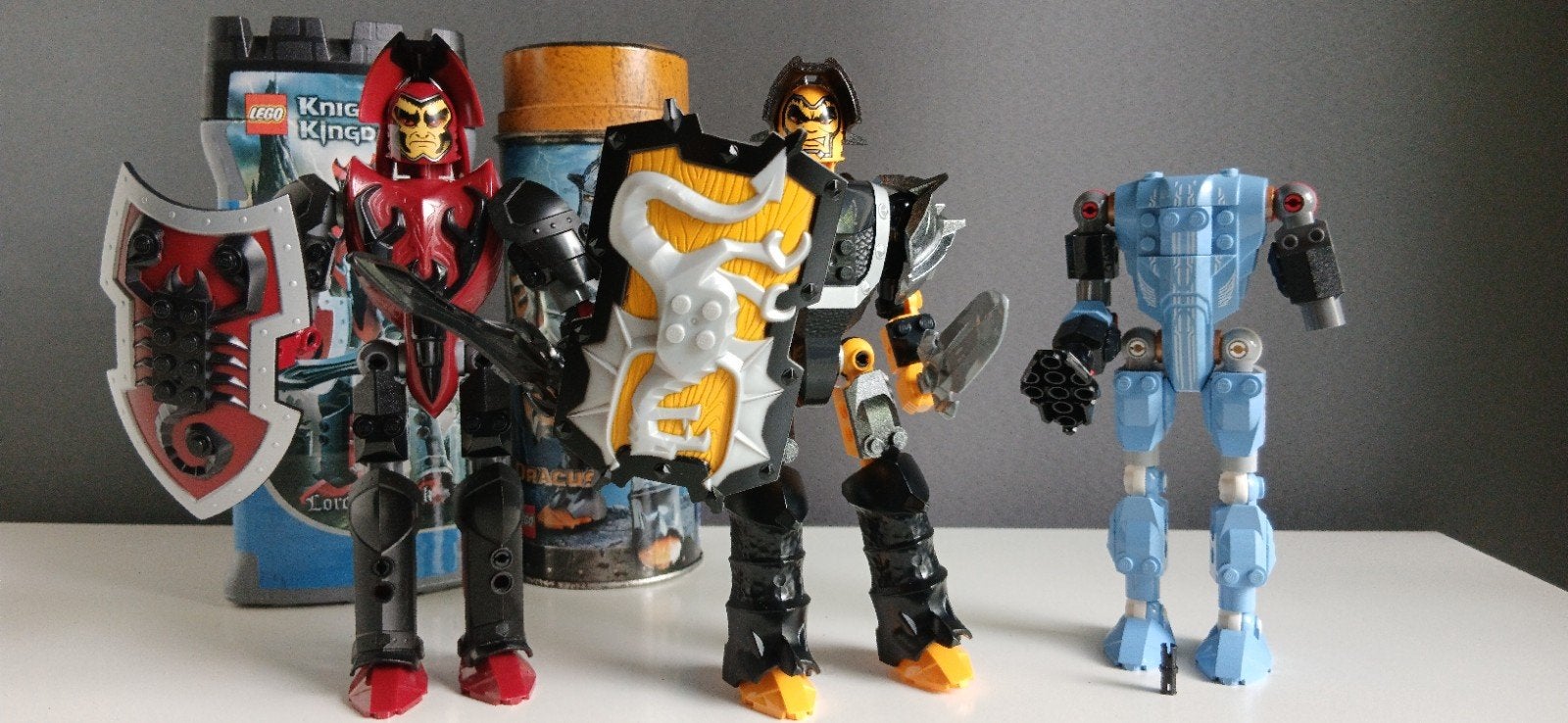 Lego Knights Kingdom Lord Vladek 8795 & Dracus 8705, Ophalen of Verzenden, Gebruikt