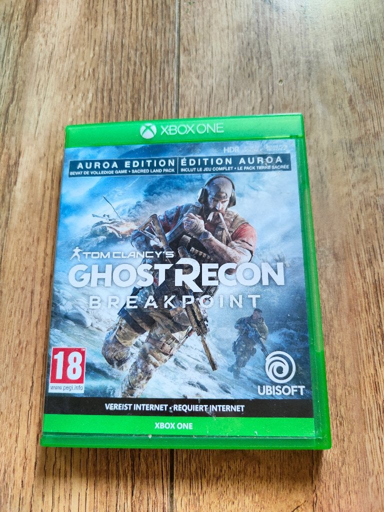 Xbox One Spel - Ghost Recon Breakpoint Auroa Edition, Shooter, 1 speler, Ophalen of Verzenden, Zo goed als nieuw