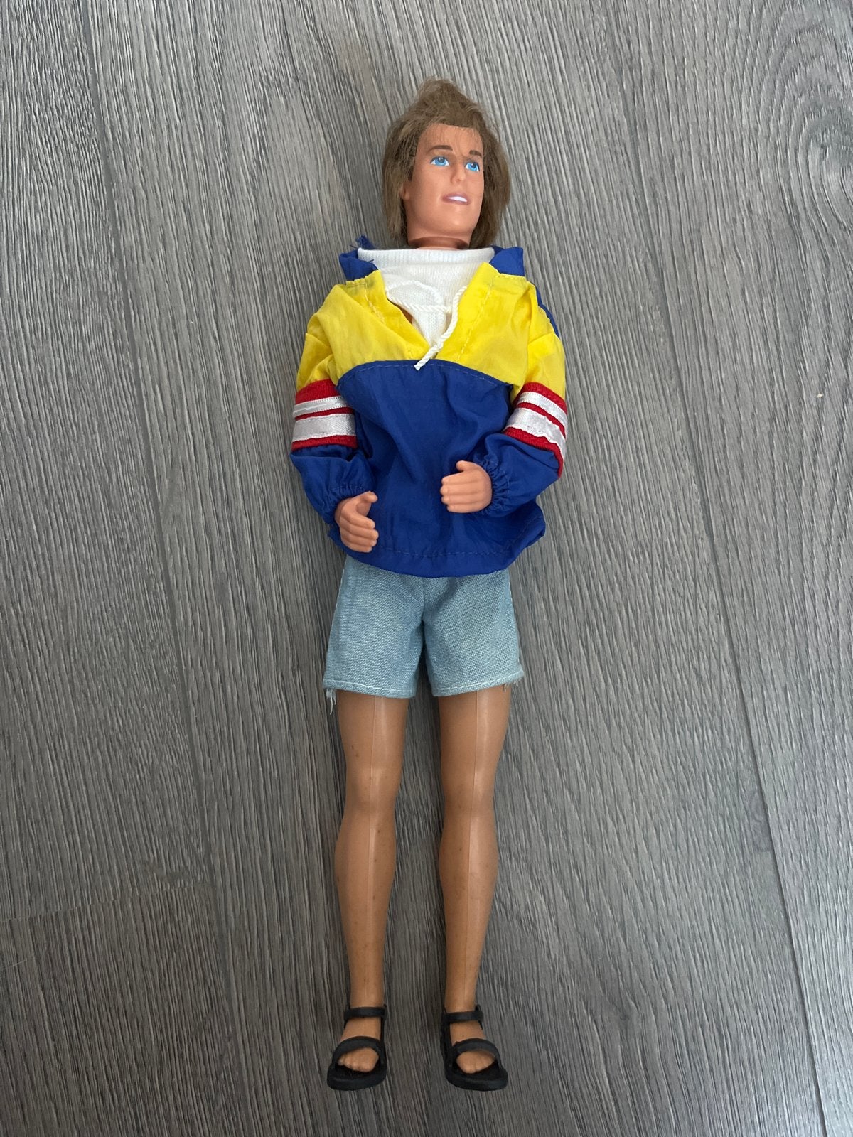 Vintage Ken pop met zomeroutfit, Ophalen of Verzenden, Gebruikt, Barbie