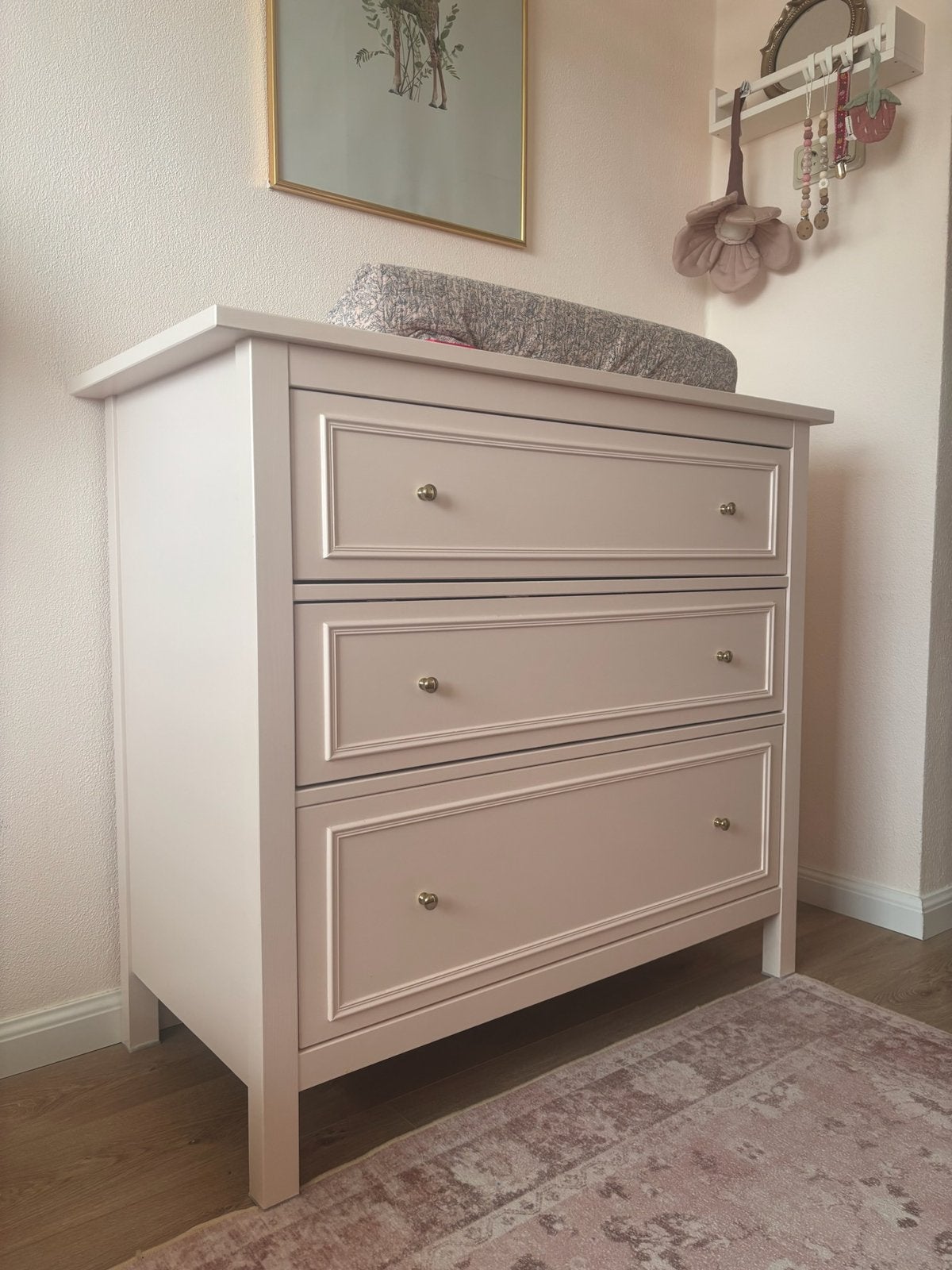 Commode kast roze, Ophalen, 50 tot 70 cm, 90 tot 105 cm, 100 cm of meer