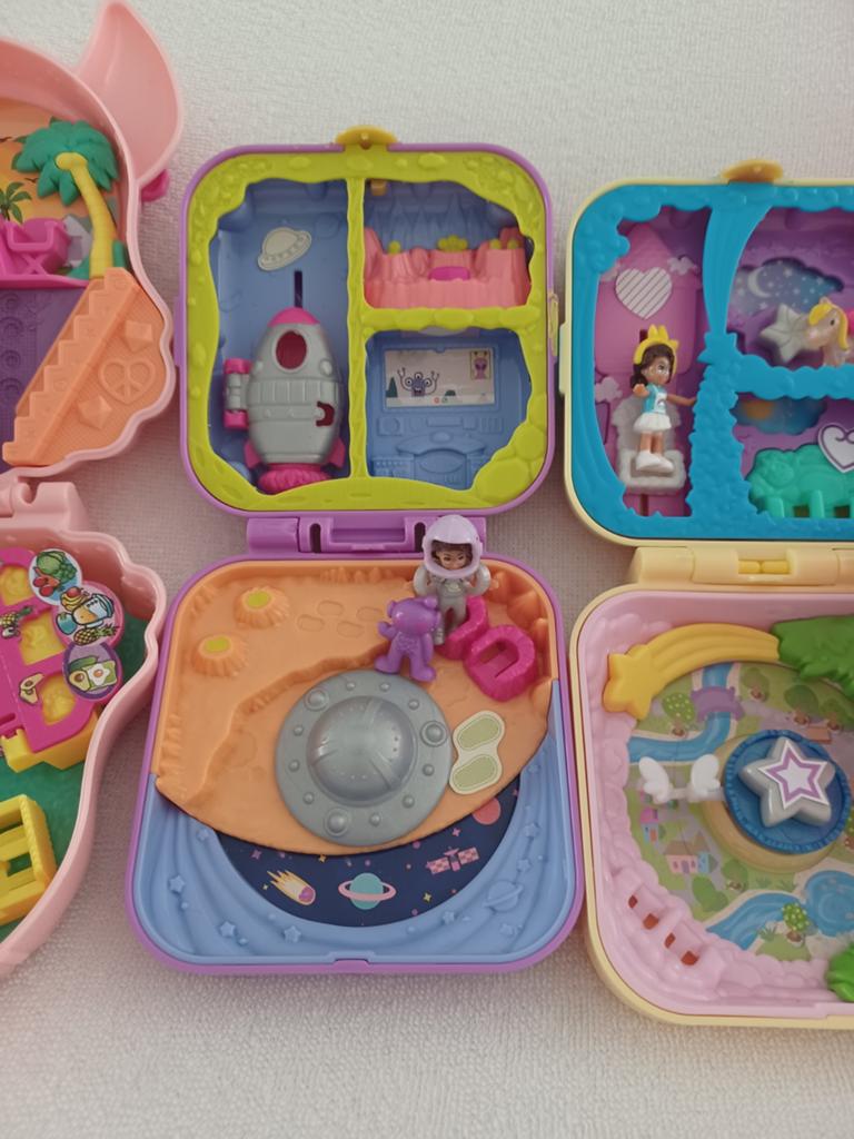 Polly pocket 4 stuks, Ophalen, Pop