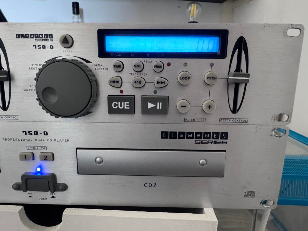 Dap audio 750-D dubbele CD speler, Muziek en Instrumenten, Dj-sets en Draaitafels, Ophalen, Zo goed als nieuw, Overige merken