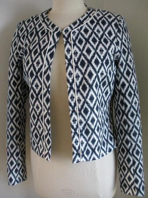 HEMA colbert jasje blauw wit ruit maat S, Maat 38/40 (M), Blauw, Ophalen of Verzenden, Zo goed als nieuw