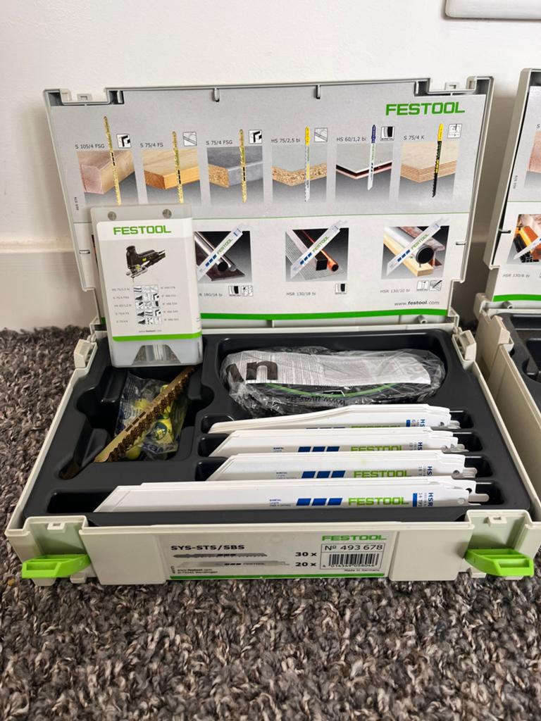 Festool systainer, Doe-het-zelf en Verbouw, Gereedschap | Zaagmachines, Decoupeerzaag, Minder dan 600 watt, 30 tot 70 mm, Ophalen of Verzenden