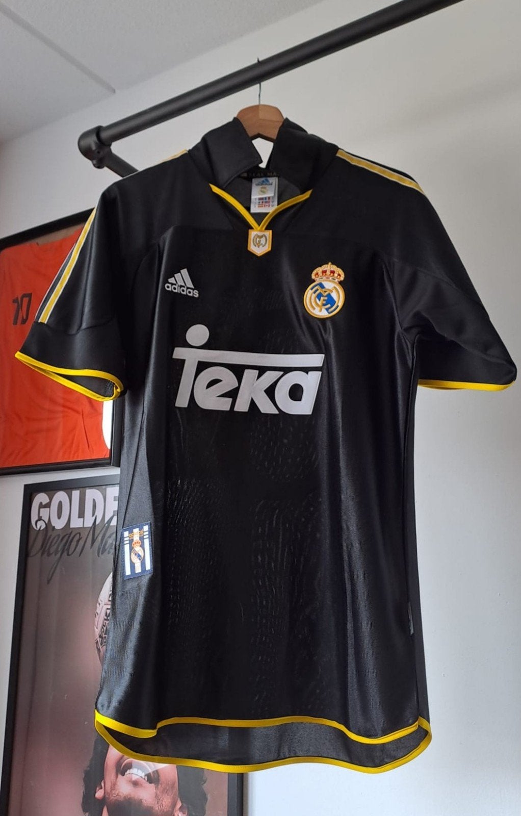 Real madrid 98/99 Away shirt R. CARLOS, Ophalen of Verzenden, Shirt