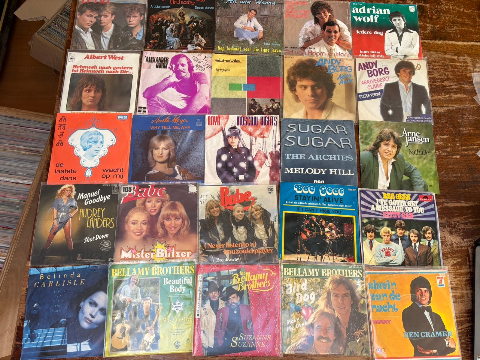 Diverse piratensingles - korting bij meerdere, Cd's en Dvd's, Gebruikt, Verzenden, 7 inch, Pop