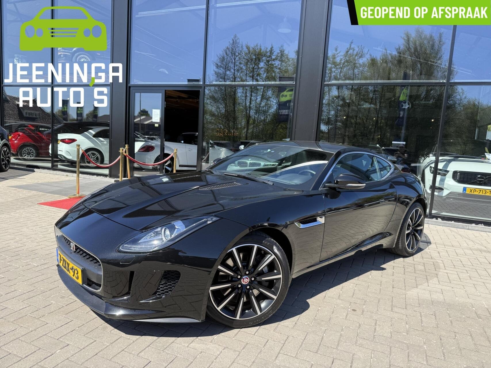 Jaguar F-type 3.0 V6 Coupé|Camera|Pano|Memory|Leer|NAP, Auto's, Automaat, Dealer onderhouden, Achterwielaandrijving, 2995 cc