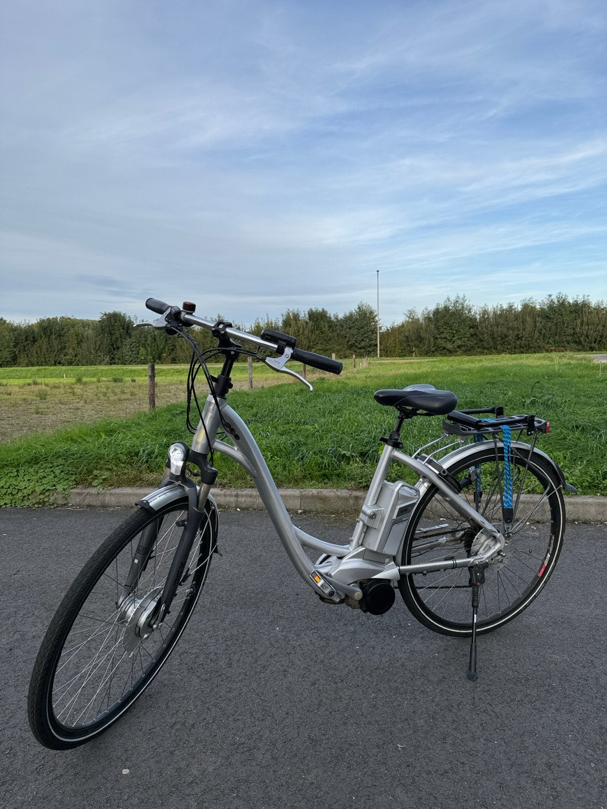 Zwitserse elektrische fiets met Panasonic middenmotor, Ophalen of Verzenden, Gebruikt, Overige merken