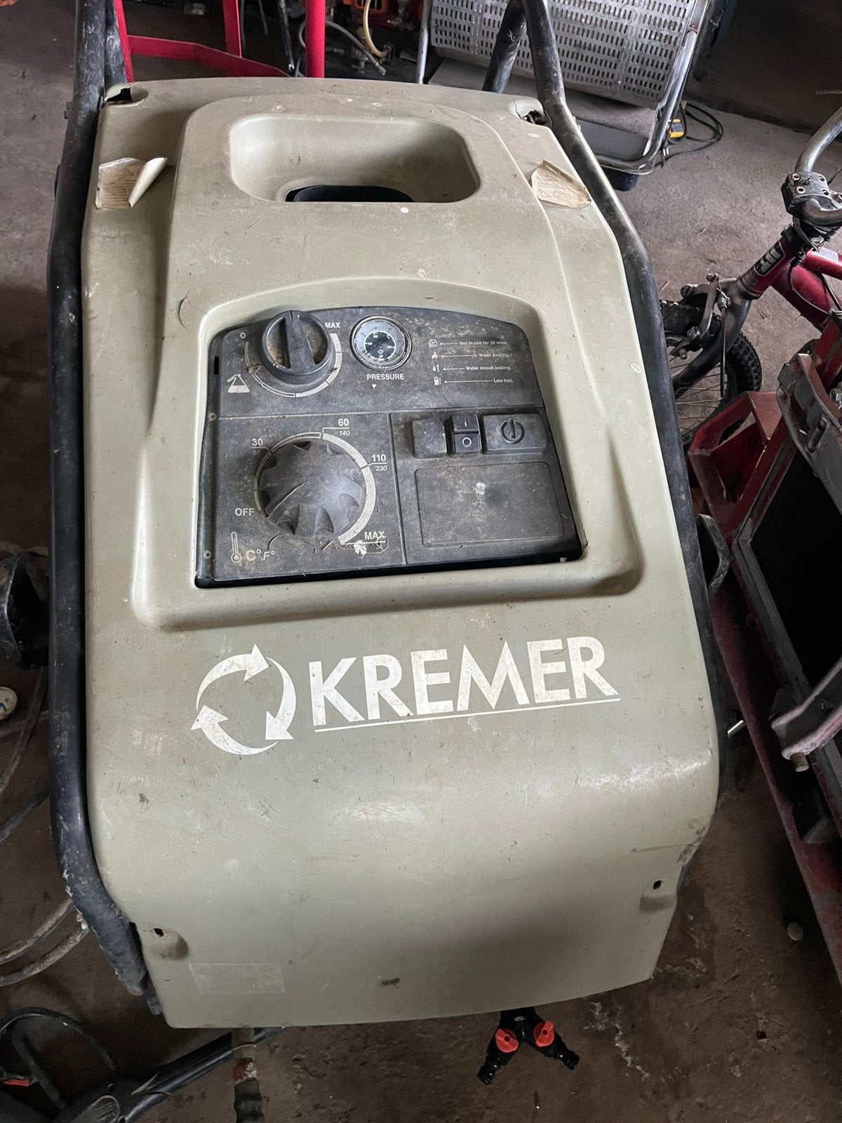 Hogedrukreiniger merk kremer., Tuin en Terras, Hogedrukreinigers, Ophalen of Verzenden, Gebruikt, Elektrisch