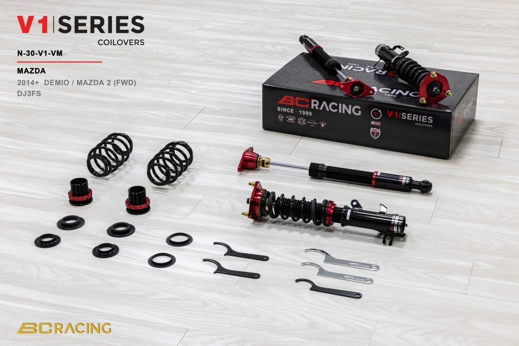 BC Racing schroefset verlaging - Mazda 2 14+, Ophalen of Verzenden