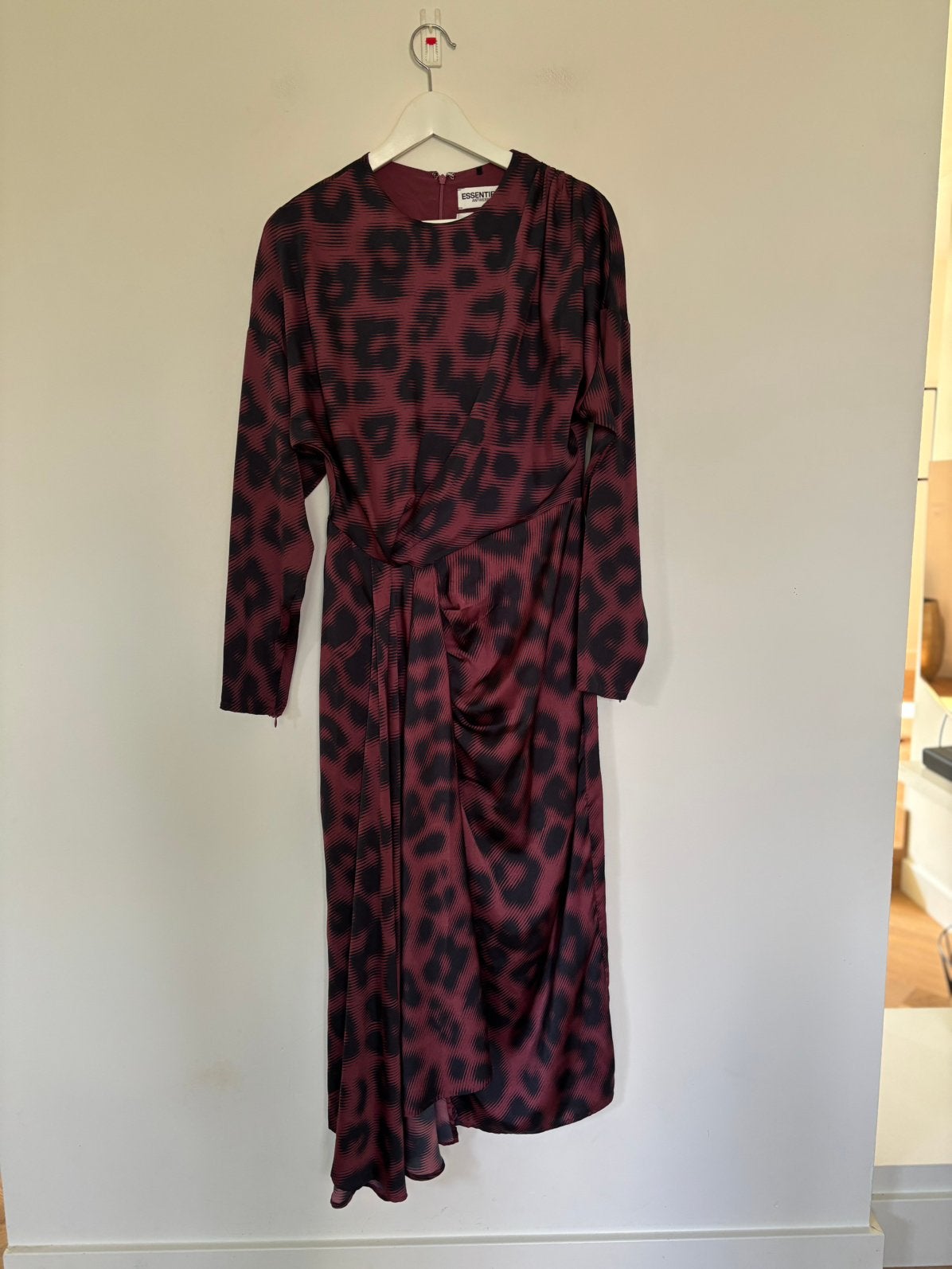 Jurk Essentiel antwerp 40/l, Ophalen of Verzenden, Zo goed als nieuw, Maat 42/44 (L), Bruin