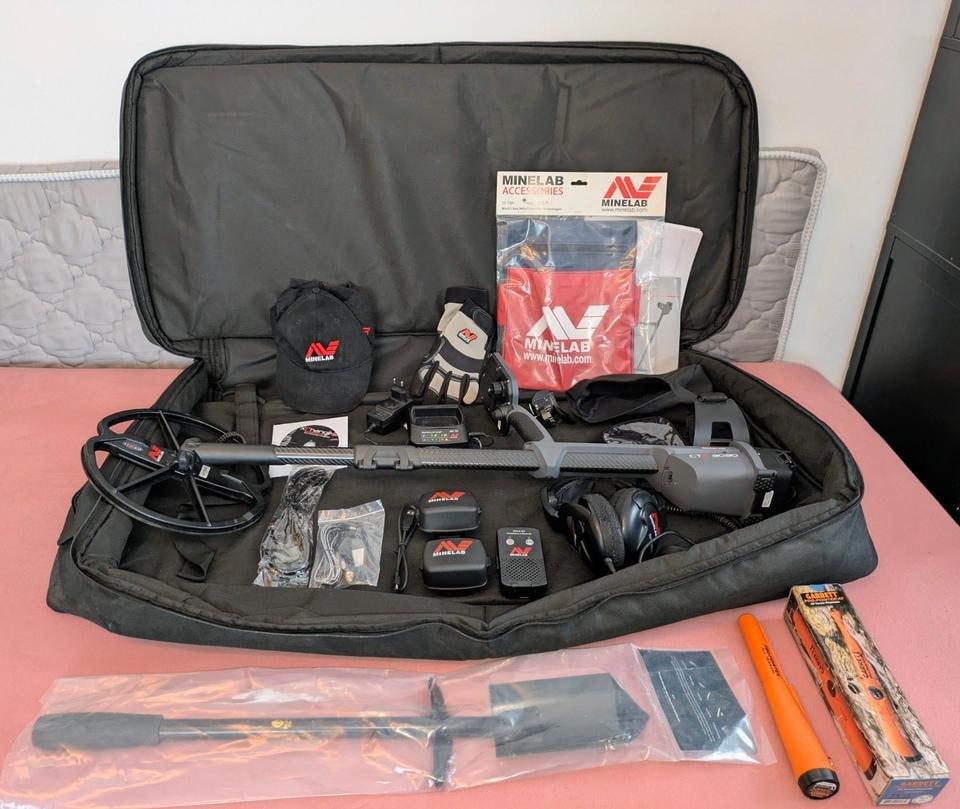 NIEUW Minelab CTX3030 & GARRETT metaaldetector complete set, Hobby en Vrije tijd, Ophalen of Verzenden, Nieuw, Overige merken