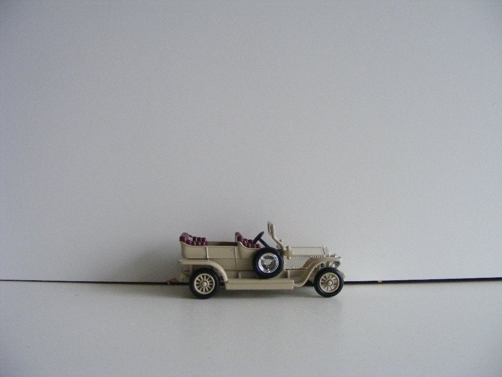 Rolls royce silver ghost lledo days gone beige onverpakt, Verzenden, Zo goed als nieuw, Auto