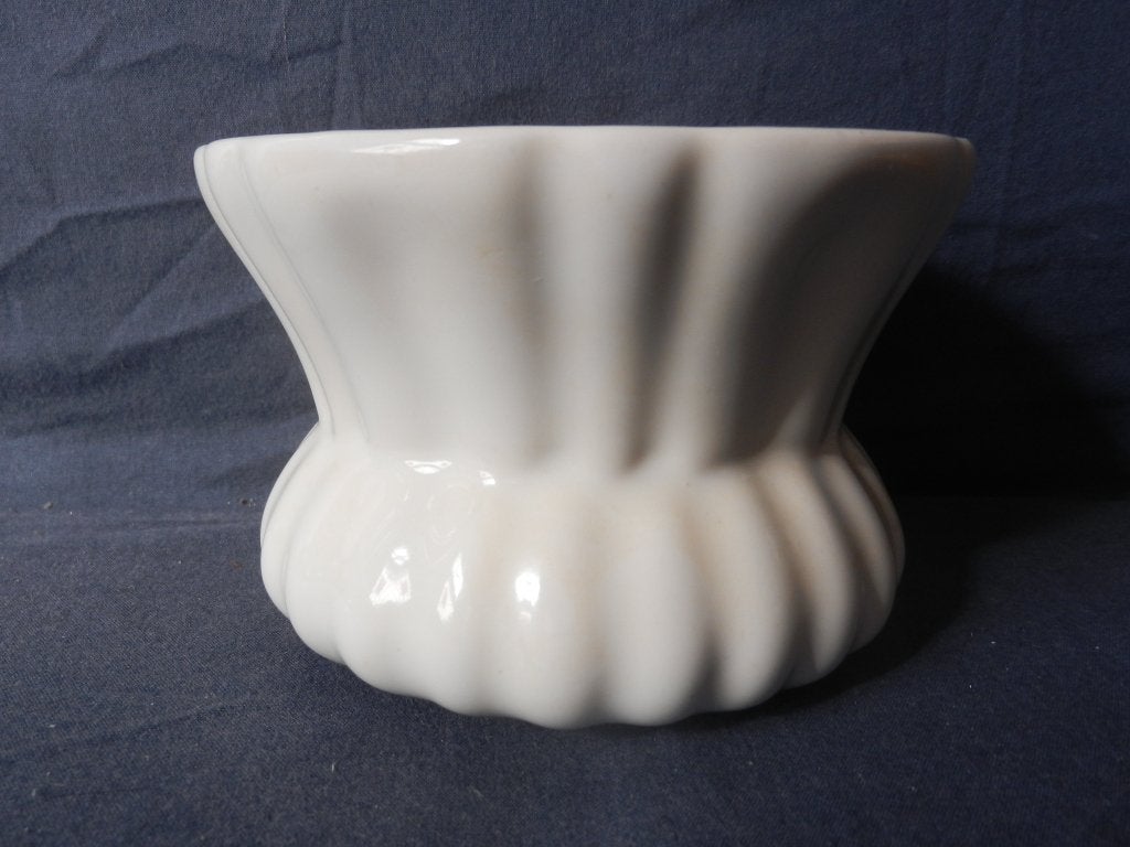 Witte vaas cachepot bloempot Porceleyne Fles Delft d 13,3 cm, Antiek en Kunst, Ophalen of Verzenden