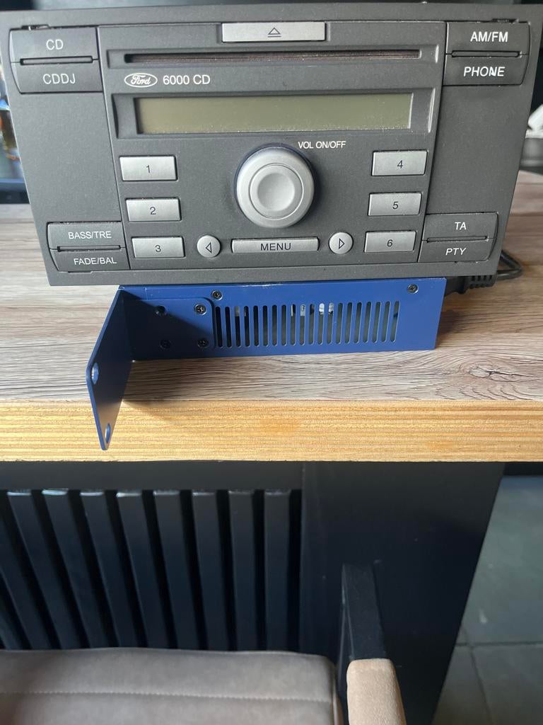 Originele Ford 6000CD radio met code, Auto diversen, Autoradio's, Gebruikt, Ophalen