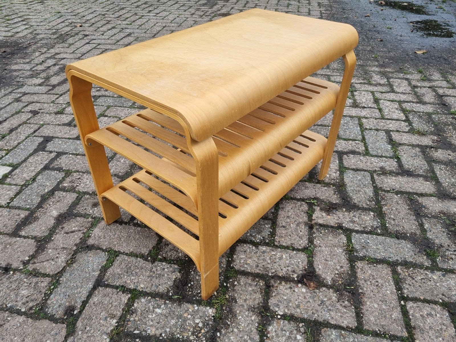 Vintage Richard Clack for Ikea ‘Kantra’ Plywood Console tabl, Ophalen