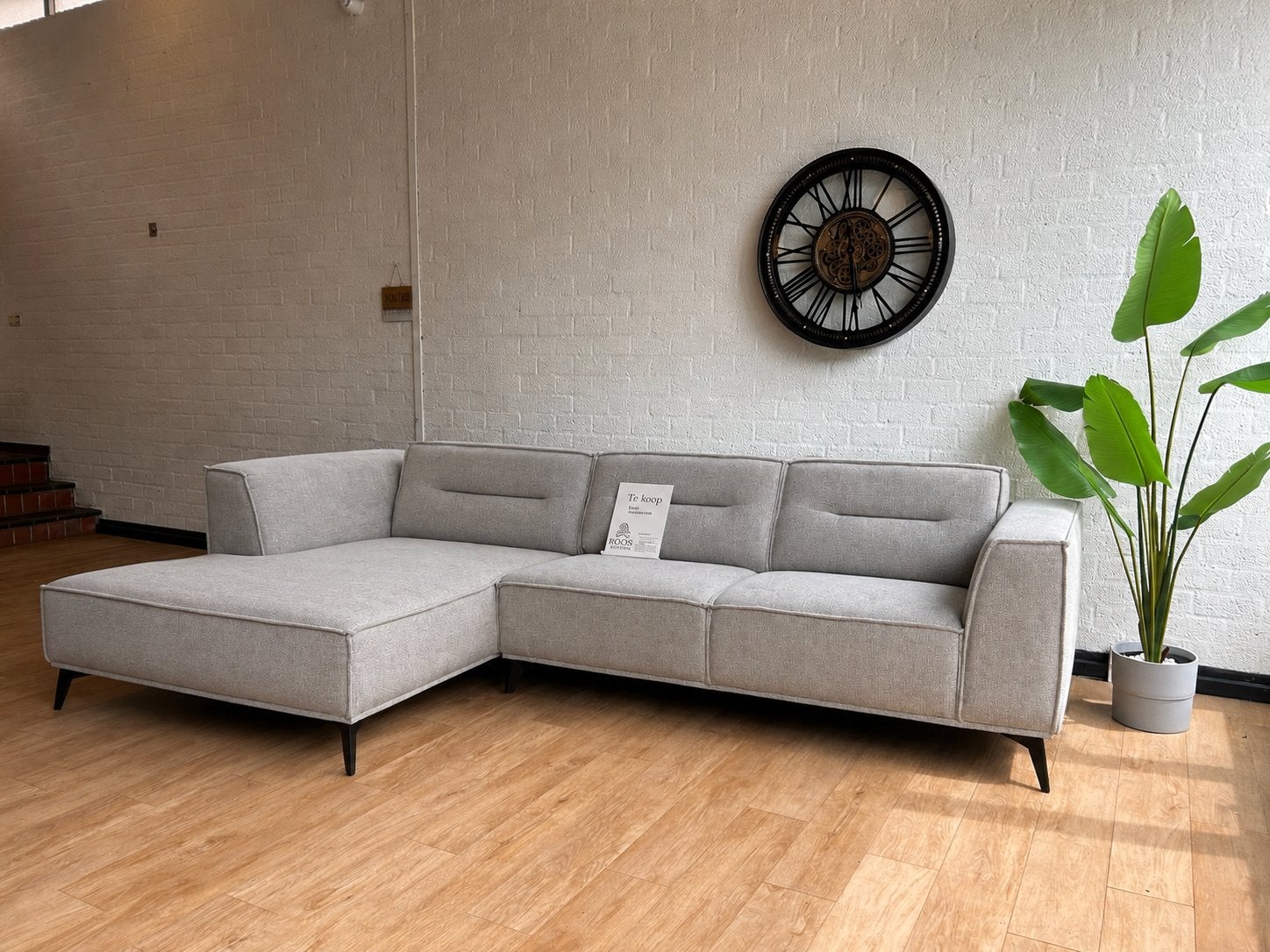 Showroommodel De Bommel Hoekbank | NP €2.849 – Nu €645, 250 tot 300 cm, Luxe, Hoekbank, Nieuw
