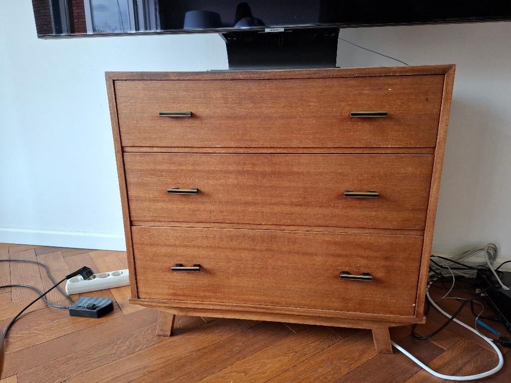 Vintage tv kastje, Ophalen, Gebruikt, 50 tot 100 cm, Minder dan 100 cm