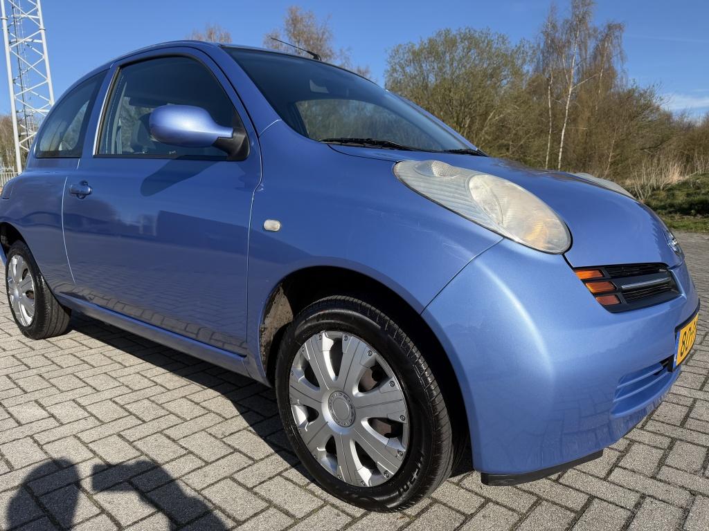 Nissan Micra 1.4 AUTOMAAT AIRCO 99.984 km (bj 2004), Auto's, 15 km/l, Gebruikt, 31 €/maand, 4 cilinders