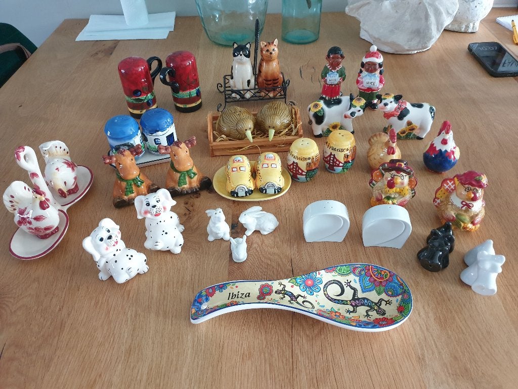 Verzameling peper en zout stellen, Overige typen, Nieuw, Ophalen of Verzenden, Steen/keramiek