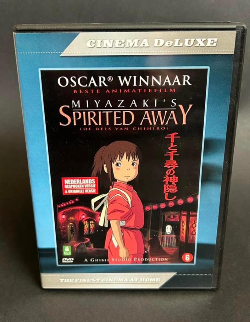 Spirited Away, 2001, Alle leeftijden, Ophalen of Verzenden, Zo goed als nieuw, Anime (Japans)