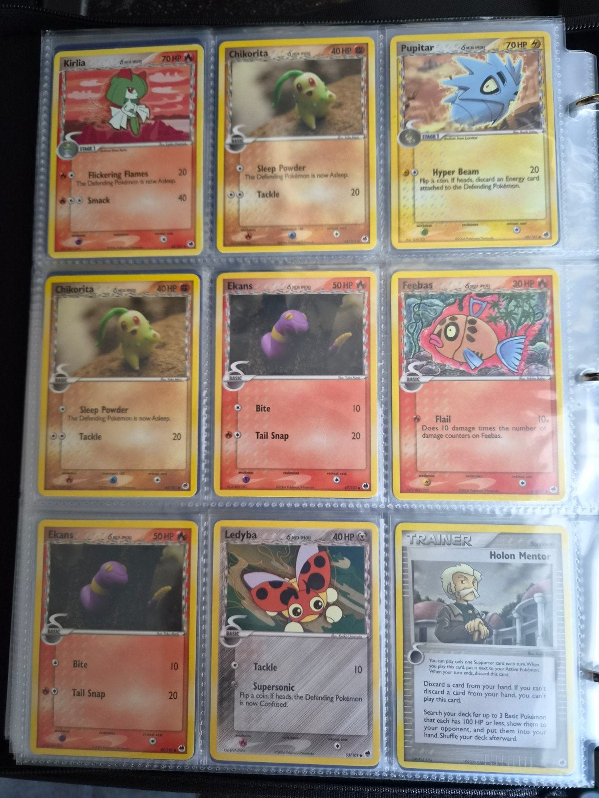 Pokémon Kaarten Verzameling - Diverse Kaarten in Map, Ophalen of Verzenden, Gebruikt, Meerdere kaarten