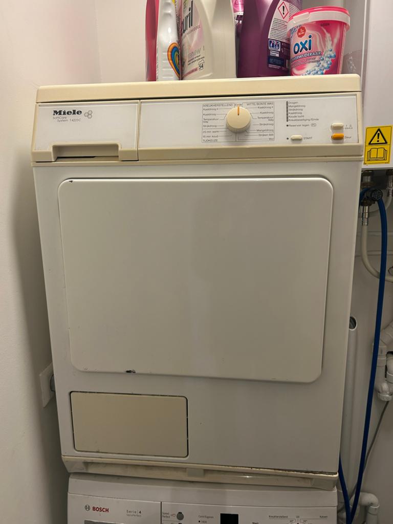 Miele T4223C droger, Witgoed en Apparatuur, Wasdrogers, Ophalen, 6 tot 8 kg, Gebruikt, Overige typen