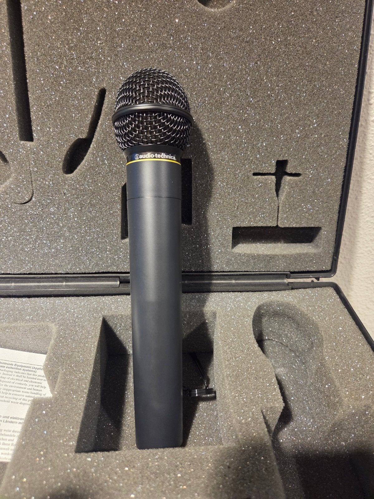 Audio-Technica ATW-1702 Draadloze Microfoon, Ophalen, Zo goed als nieuw, Zangmicrofoon, Draadloos