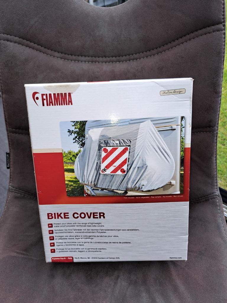Fiamma Bike Cover S (2-3 fietsen) met gevarenbord, Ophalen of Verzenden, Nieuw