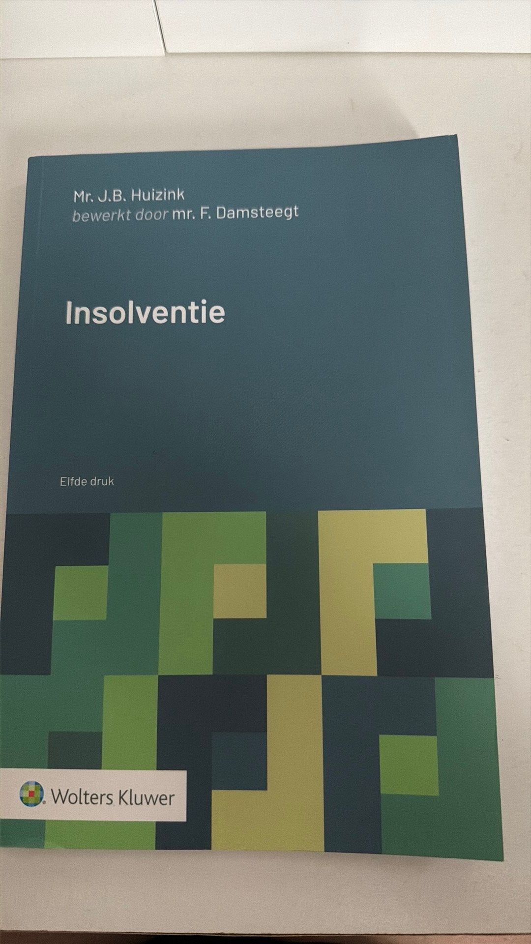 J.B. Huizink - Insolventie, Gelezen, J.B. Huizink, Sociale wetenschap, Ophalen of Verzenden