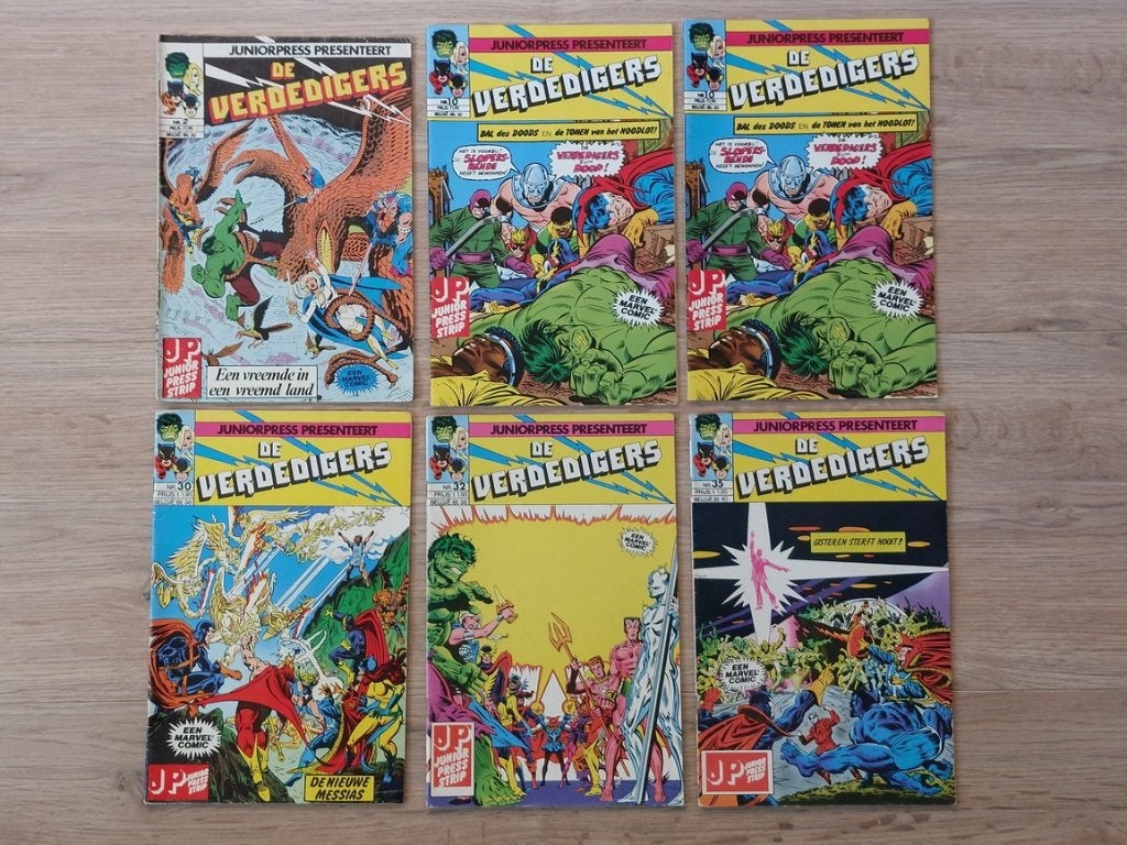 5x De Verdedigers - Marvel Comics, Meerdere comics, Ophalen of Verzenden, Gelezen, Europa