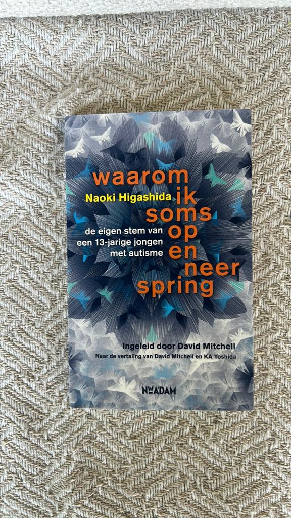 Naoki Higashida - Waarom ik soms op en neer spring, Ophalen of Verzenden, Zo goed als nieuw