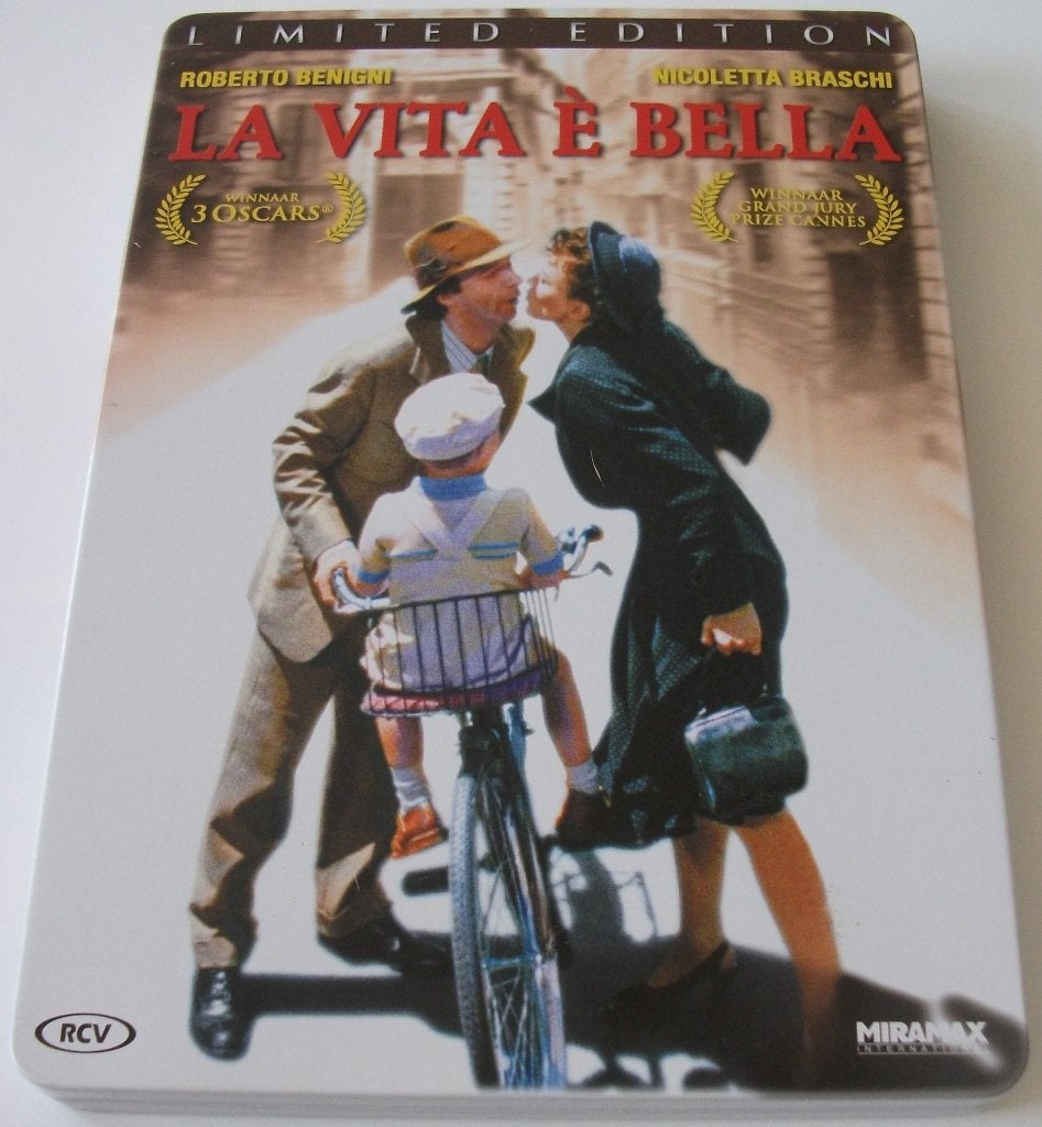 Dvd *** LA VITA È BELLA *** Limited Edition Steelbook, Alle leeftijden, Ophalen of Verzenden, Zo goed als nieuw, Italië