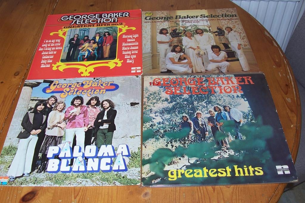 GEORGE  BAKER SELECTION 8 LP'S, Ophalen of Verzenden, 1970 - 1979, Gebruikt, 12 inch