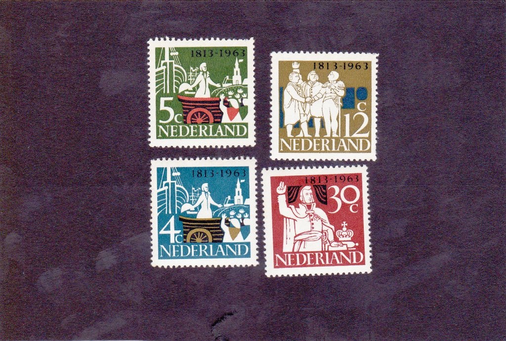 @@ 807-810 ongebruikt @@, Postzegels en Munten, Postzegels | Nederland, Ophalen of Verzenden, Postfris