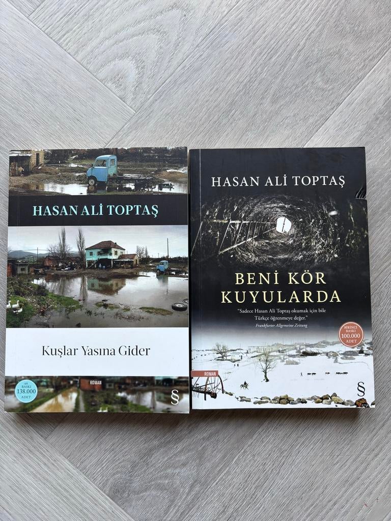 Hasan Ali Toptaş Boeken: Kuşlar Yasına Gider & Beni Kör Kuyu, Ophalen of Verzenden, Zo goed als nieuw, Wereld overig