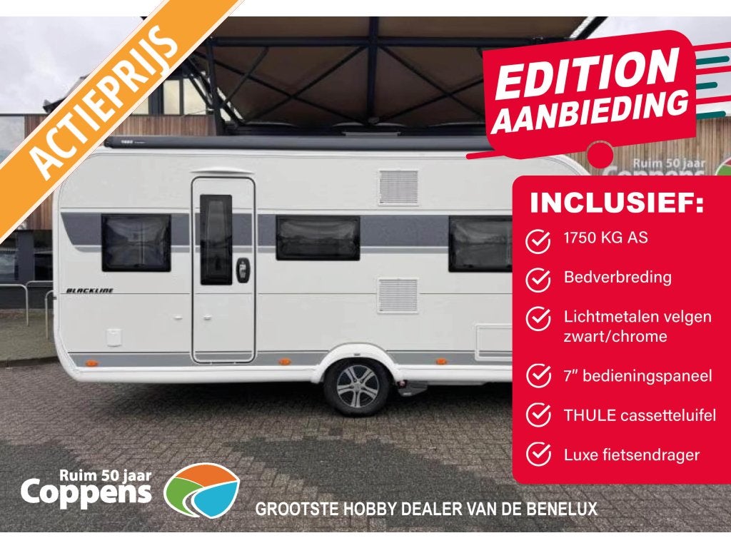 Hobby Excellent Edition 540 UFF 2026 ACTIE MEGA KORTING!!!, Caravans en Kamperen, Caravans, Bedrijf, tot en met 4, 1250 - 1500 kg