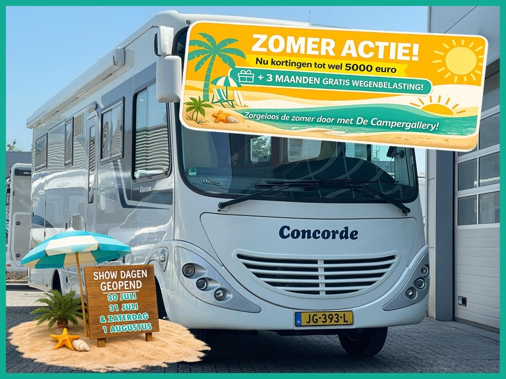 Concorde Charisma 840F IVECO AUTOMAAT LEVELSYSTEEM BEIGE INT, Automaat, Concorde, Bedrijf, Diesel