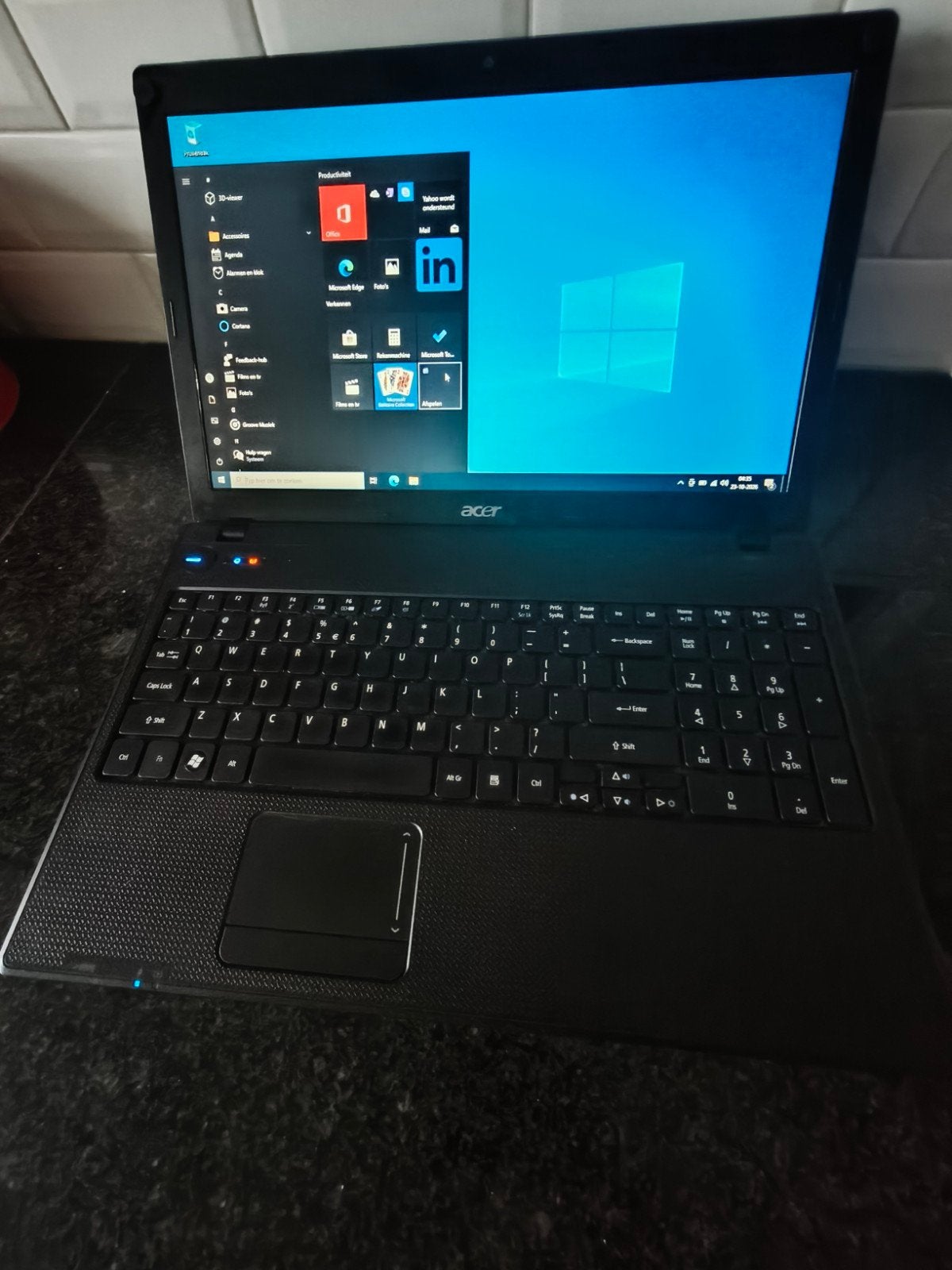 Te koop: Mooie Acer laptop! zie omschrijving, Ophalen, HDD, 2 tot 3 Ghz, 15 inch